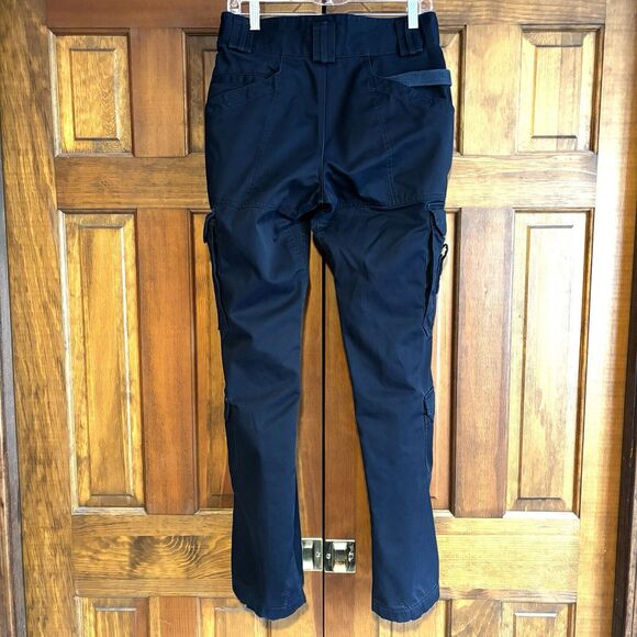 5.11 Tactical Series Cargo Pants Women's Size 8 Long Blue EMT RN Medical Hiking - Picture 6 of 11